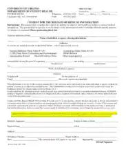 Medical Information Release Consent Form Template