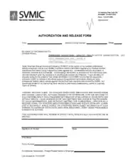 Mutual Medical Authorization Release Form Template