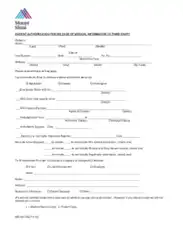 Patient Medical Authorization Release Form Template