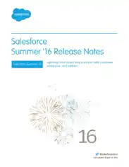 Summer Release Notes Example Template