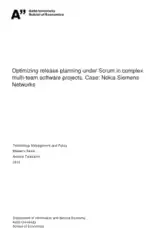 Free Download PDF Books, Optimizing Release Planning Template