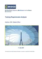 Free Download PDF Books, Analysis for Training Requirement Template