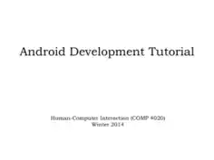 Android Development Tutorial, Android Book App Maker