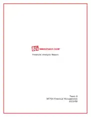 Financial Analysis Report Template
