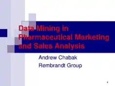Free Download PDF Books, Marketing and Sales Analysis Template