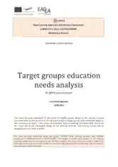 Free Download PDF Books, Target Group Educational Needs Analysis Template