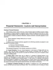 Basic Financial Statement Analysis Template
