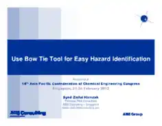 Free Download PDF Books, Bow Tie Risk Analysis Guide Template