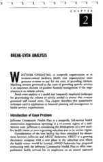 Free Download PDF Books, Break Even Analysis Data Template