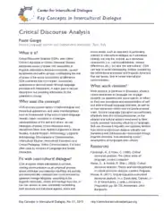 Critical Disclosure Analysis Template