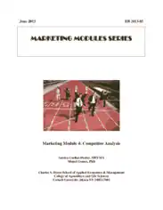 Free Download PDF Books, Marketing Module Competitive Analysis Template