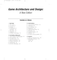 Free Download PDF Books, Game Architecture And Design A New Edition