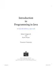 Free Download PDF Books, Introduction To Programming In Java