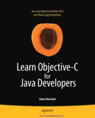 Free Download PDF Books, Learn Objective C For Java Developers, Learning Free Tutorial Book