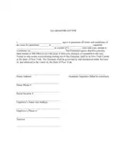 Free Download PDF Books, Personal Job Guarantee Letter Template