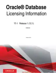Free Download PDF Books, Oracle Database Licensing Information