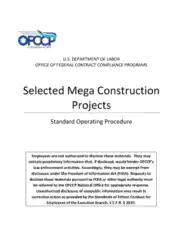 Free Download PDF Books, Mega Construction SOP Template