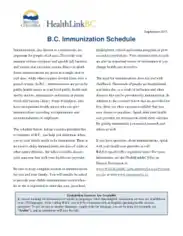 Free Download PDF Books, Routine Immunization Schedule Template