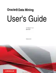 Free Download PDF Books, Oracle Data Mining Users Guide
