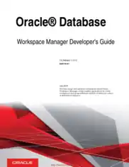 Free Download PDF Books, Oracle Database Workspace Manager Developers Guide