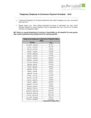 Free Download PDF Books, Temporary Contract Payment Schedule Template