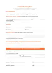 Incident Reporting Form Template