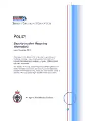 Free Download PDF Books, Security Incident Reporting Information Template