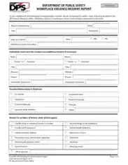 Free Download PDF Books, Workplace Incident Report Form Template