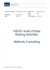 Free Download PDF Books, Data Sharing Audit Report Template