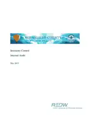 Inventory Control Internal Audit Template
