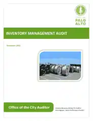 Free Download PDF Books, Inventory Management Audit With Response Template