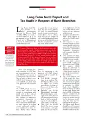 Free Download PDF Books, Long Form Audit Report and Tax Audit Template