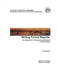 Free Download PDF Books, Writing Formal Report Template