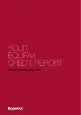 Free Download PDF Books, Equifax Credit Report Template