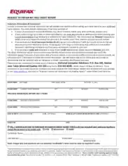 Request to Obtain Credit Report Template