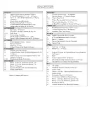 Free Download PDF Books, Important Scheel Dates Schedule Template