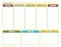 Weekly Family Chore Schedule Template