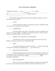 Free Download PDF Books, Art Consignment Agreement Template