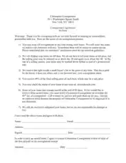 Free Download PDF Books, Consignment Agreement Contract in Store Template