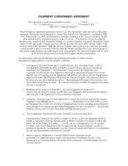 Equipment Consignment Agreement Template