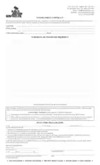 Fillable Consignment Contract Template