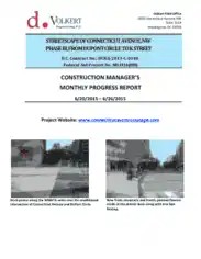 Monthly Construction Progress Report Example Template