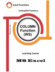 Free Download PDF Books, Excel COLUMN Function _ How to use in Worksheet