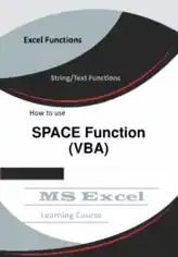 Free Download PDF Books, Excel SPACE Function _ How to use in VBA