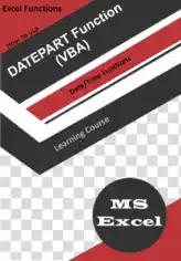 Free Download PDF Books, Excel DATEPART Function _ How to use in VBA