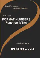 Free Download PDF Books, FORMAT Numbers Function _ How to use in VBA