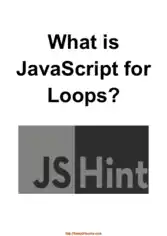 Free Download PDF Books, What Is JavaScript For Loops