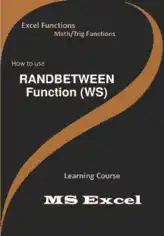 Free Download PDF Books, RANDBETWEEN Function _ How to use in Worksheet
