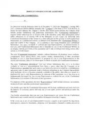 Basic Personal Confidentiality Non Disclosure Agreement Template
