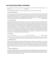 Confidentiality Agreement for Software Development Template